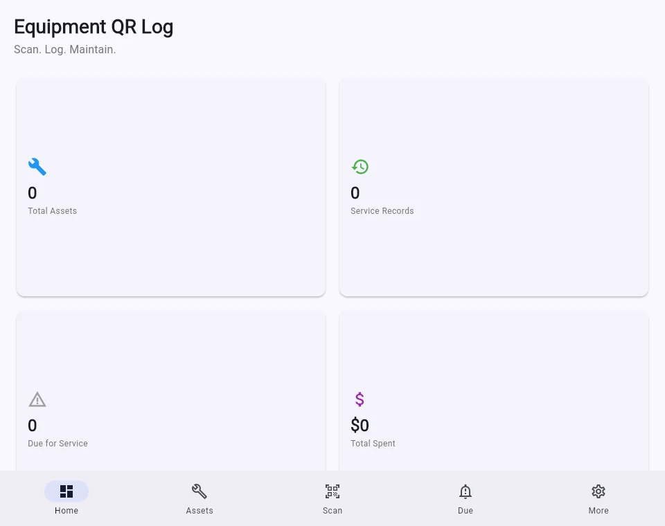 Put Every Equipment Service Record One Scan Away